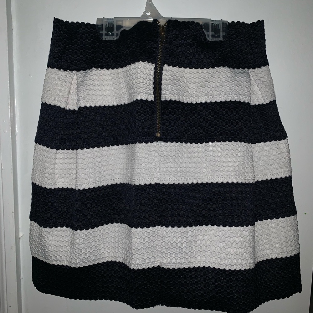 Black and white skirt